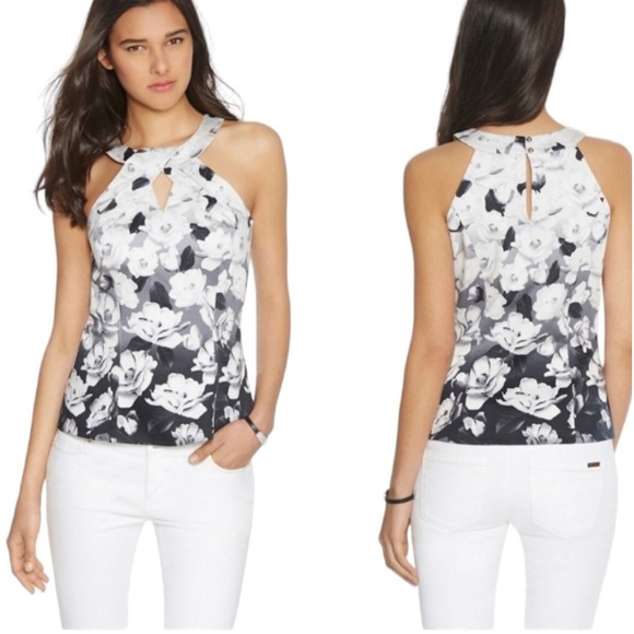 White House Black Market Tops - 🆕 WHBM Shadow Falls Bodice Blouse - 8